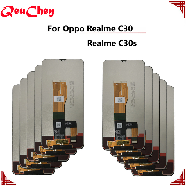 Wholesale for Oppo Realme C30 RMX3581 LCD Display Monitor Touch Screen Digitizer Assembly for Realme C30s RMX3690