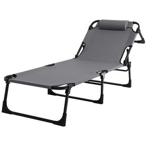 Chaise longue pliante réglable <span class=keywords><strong>confortable</strong></span> portable à la mode simple de vente chaude <span class=keywords><strong>pour</strong></span> <span class=keywords><strong>dormir</strong></span> - Product Image 2
