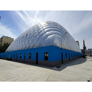 Tente dôme modulaire de grande taille pour événements, conception personnalisée, dessin 3D, tutorat en ligne et installation sur <span class=keywords><strong>site</strong></span>, bâtiments gonflables - Product Image 2
