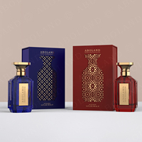 Boîte de parfum personnalisée, flacon de parfum de luxe vide avec boîte, design d'emballage en verre pour parfum