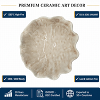 Coloré forme irrégulière émail flota assiette à Dessert assiette plat plat pour mariage fête d'anniversaire nourriture et Cupcake affichage