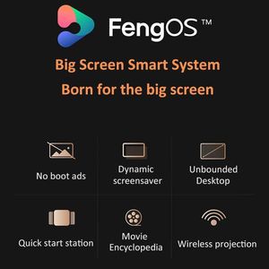 Versión global Fengmi Formovie T1 <span class=keywords><strong>4K</strong></span> Cine Proyector láser 2800 ANSI Lumens UST Home Theater Beamer Video MEMC 3000:1 Contraste - Product Image 6