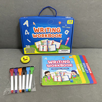 Livre d'activités réutilisable pour le traçage et le contrôle du stylo avec papier d'art imprimé personnalisé et reliure spirale pour jouet éducatif préscolaire