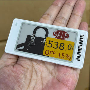 New 2.66 Inch Bluetooth Ble <b>Eas</b> <b>System</b> Api Gateway Nfc E Ink Display Spi Epd Esp32 Digital Price Tags Esl Electronic Shelf Label - Product Image 5