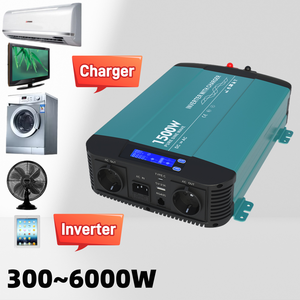 Inversor <span class=keywords><strong>de</strong></span> 1500W con cargador 1.5KW Potencia máxima <span class=keywords><strong>3000W</strong></span> DC <span class=keywords><strong>a</strong></span> AC Inversor y <span class=keywords><strong>convertidor</strong></span> - Product Image 1