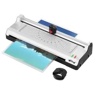 ความร้อนร้อนเย็นภาพลามิเนต A3 A4ม้วน Laminator กระดาษฟอยล์กระเป๋า Laminator ชุด