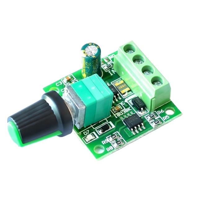 Speed Regulator Components PWM DC Motor Speed Regulator 1.8V 3V 5V 6V 12V 2A Speed Switch Switch ...