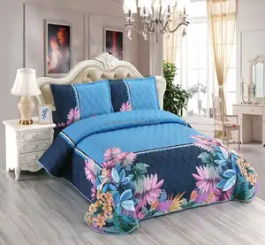 Lenzuolo di cotone trapunte in tessuto biancheria da letto copriletto set copriletto in quattro pezzi copriletto 3d con federe king lenzuolo economico