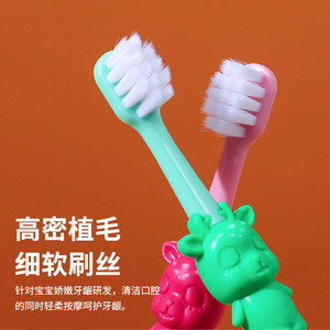 Children Toothbrush Soft Bristles 8 Pack Comfortable Cartoon Style For Age 2-12 Tub Type - Product Image 2