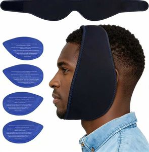 Compresa de Gel Reutilizable y Ajustable con Logotipo Personalizado para Alivio del Dolor de Dientes de Sabiduría y Reducción de la Hinchazón de la Mandíbula - Product Image 1