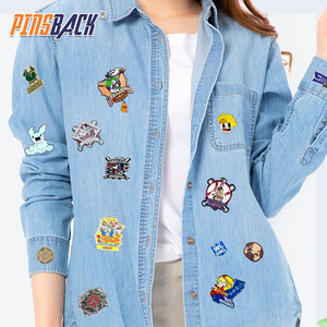 Gran oferta, fabricante, logotipo personalizado, broche de sombrero de Metal, ropa, de <span class=keywords><strong>Anime</strong></span> Pin, insignias de sombrero, solapa suave dura, alfileres de esmalte personalizados - Product Image 2