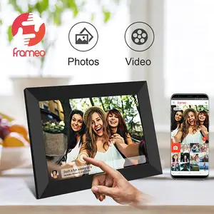 10.1英寸Frameo/ourphoto应用程序多用户共享电话连接视频照片数码相框wifi/触摸屏最便宜