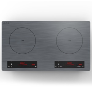 Wok Eléctrico de Inducción Cóncavo para Uso Comercial, 2000W de Alta Potencia, Acero Inoxidable, Control Táctil, Plástico - Product Image 4