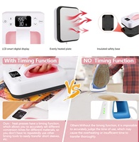 Mini presse à chaud électrique automatique HP6 pour transfert de motifs DIY sur T-shirts – Portable et simple