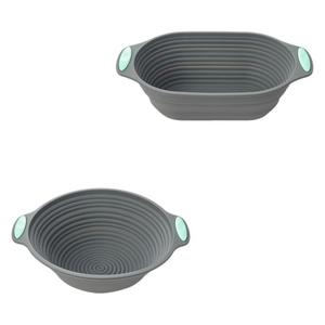 Vente en gros Plateau anti-pain pliable en silicone de qualité alimentaire Rangement facile et Fermentation efficace Outil de cuisson et de pâtisserie - Product Image 1