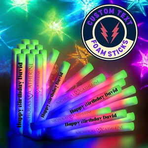 Palos de Espuma LED Personalizados al por Mayor, Palos de Espuma Luminosos con Logotipo Personalizable OEM para Recuerdos de Bodas y Fiestas de Cumpleaños - Product Image 3