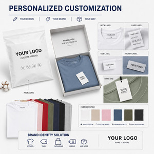 Custom Logo 180G Combed Cotton T-<b>Shirt</b> Unisex Wholesale Premium Soft Breathable Blank Tee S-4XL 22 Colors White - Product Image 5