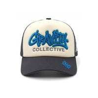 Gorras Trucker de Camuflaje Personalizadas, Estilo Urbano, 5 Paneles, Cierre a Presión, Gorra Trucker de Malla con Espuma de 2 Tonos