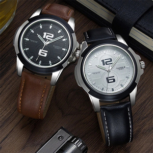 YAZOLE-Reloj deportivo para Hombre, cronógrafo luminoso de cuero, a la moda, <span class=keywords><strong>418</strong></span> - Product Image 5
