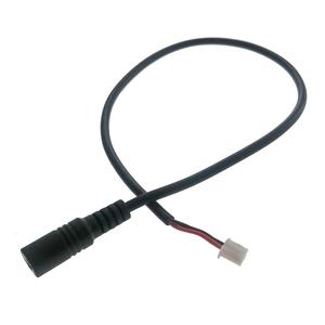 22AWG Câble Fil épais DC Plug DC 5.5*2.1MM 5.5x2.5mm Femelle Socket à XH2.54MM 2PIN Header <span class=keywords><strong>Cable</strong></span> Harness - Product Image 6