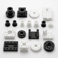 Pièces d'usure en plastique UHMWPE PTFE usinées avec précision par CNC, à haute tolérance, pour équipements industriels, personnalisées