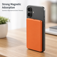 Nouvelle Batterie Externe Magnétique Ultra Sans Fil 15W 5000mAh 2026, Sortie Sans Fil 5W, Sortie PD Type-C 22.5W, Entrée PD Type-C 18W