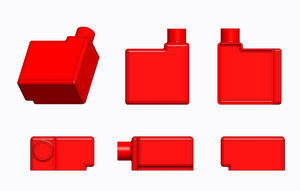 Siyah ve kırmızı renk pil ucu kapağı araba akü Terminal kapağı - Product Image 5