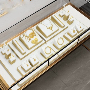 Jewelry Display <b>Stand</b> for Shop Gold Jewelry Display <b>Stand</b> Jewelry Selling Display <b>Stand</b> for Vendors - Product Image 2