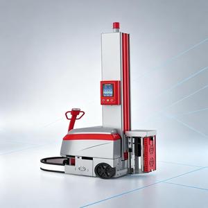 Robot de palettisation mobile, machine d'emballage auto-propulsée, robotique, à commande PLC, haute efficacité, pour l'emballage alimentaire et des boissons - Product Image 1