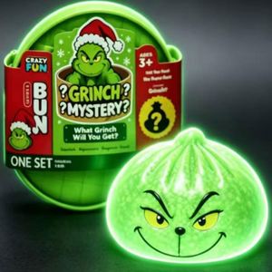 Juguete Blandito Sorpresa Grinch, Material TPR, Caja Ciega, Figura Navideña, Set de Juego Fidget, Un Set, Edades 3+ - Product Image 1