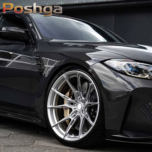 Cerchi in Lega 5x120 5x112 5x114.3 da 18 19 20 21 Pollici, Cerchi Auto Forgiati a Concavità Profonda per Audi <span class=keywords><strong>BMW</strong></span> E90 X3 X4 M5 - Product Image 3