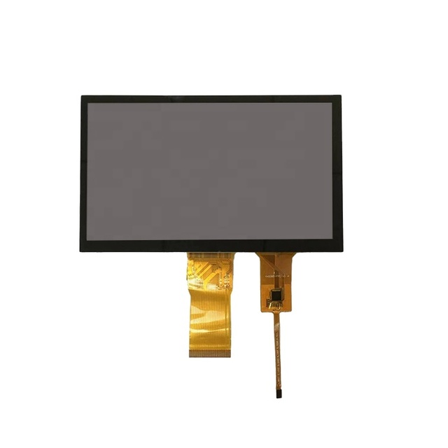 High Brightness 7 Inch 1024x600 TFT LCD Display with Capacitive Touch Screen for Industrial Use