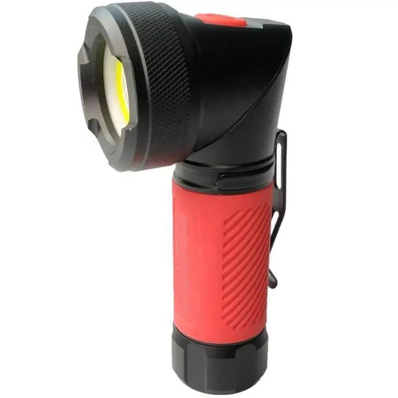 250 Lumen LED Flashlight with Pivoting Head and Magnetic Base
