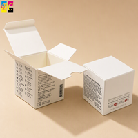 Scatole per Spedizioni dal Design Minimalista Personalizzate per Prodotti Skincare/Medicinali, Scatola per Cosmetici con Interno Imbottito in Spugna