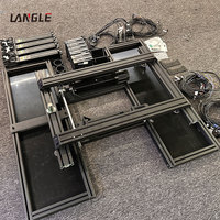 Nouvelle Arrivée Langle : Simulateur Dynamique Rotatif 4 DOF à 3 Écrans pour Jeu de Course Automobile