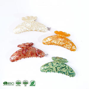 Pinza de Pelo con Diseño de Media Luna, Simple y Personalizada, para Cabello Grueso, Volumen, Acetato, Unisex, Moda, Pinza de Pelo Grande, Personalizada - Product Image 5