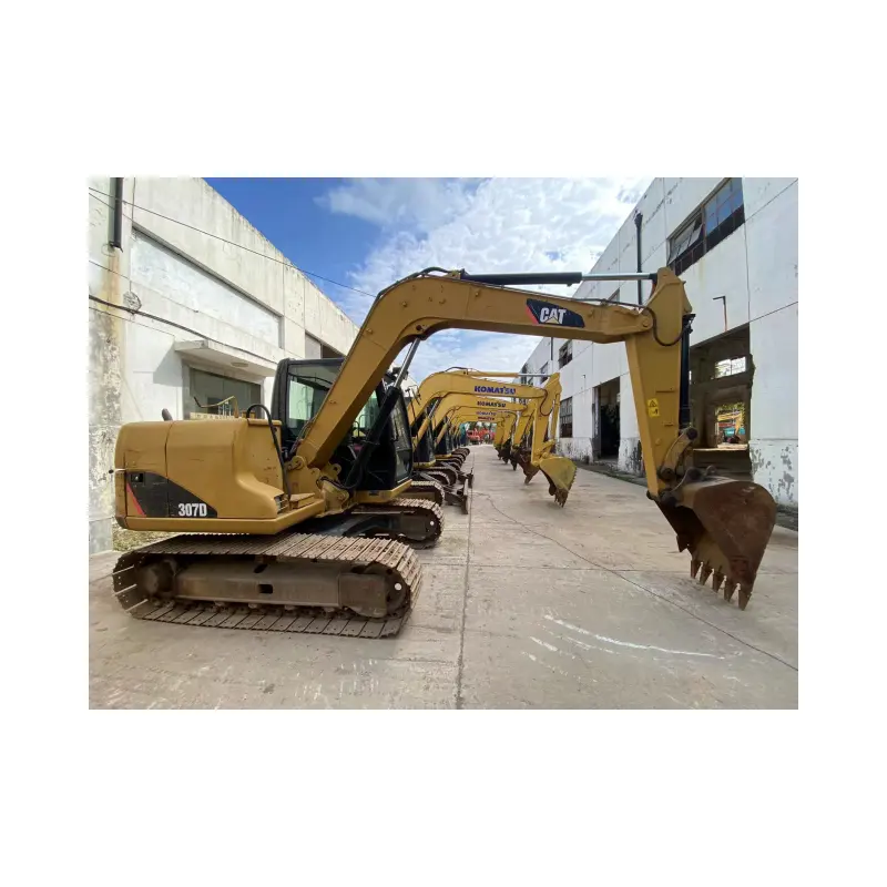 Used cat 307d crawler excavator caterpillar 307D model spare parts support cat307d hydraulic excavator almost new