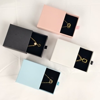 Boîte de rangement élégante et personnalisée pour bijoux, style luxe, petite vitrine de présentation pour bagues et bijoux