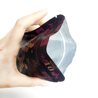 Sacs sous vide refermables personnalisés réutilisables avec fenêtre transparente en Mylar, résistants à l'humidité, pour accessoires de téléphonie mobile, sous-vêtements, écouteurs