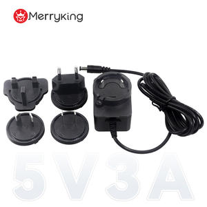 15W 분리형 전원 공급 장치 9V 12V 15V 18V 24V 1A 1.5A 2A 벽면 충전기 5V 3A 교체 가능 플러그 전원 어댑터 - Product Image 1