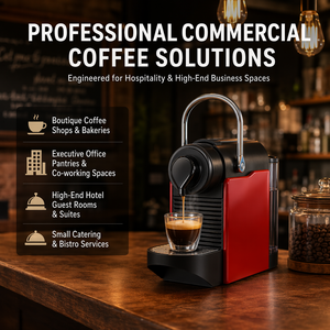Cafetera Eléctrica de Cápsulas Ecológica y Conveniente, Todo en Uno, Multiusos, para Hogar, Hotel, Oficina y Comercios - Product Image 1