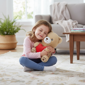 Orsacchiotto di <span class=keywords><strong>Peluche</strong></span> Personalizzato Super Morbido, Imbottitura in Cotone PP, <span class=keywords><strong>Cuore</strong></span> Ricamato, Regalo di San Valentino, Promozione del Marchio, Vendita all'Ingrosso - Product Image 3