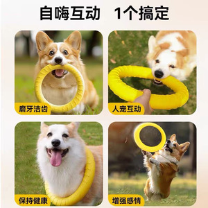 Anneau de jeu pour chien en EVA, durable et à mâcher, pour l'entraînement des Malinois, Labrador, Teddy - Product Image 4
