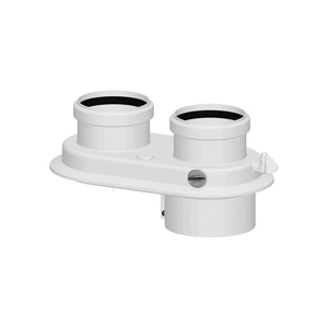 Raccordo a T OPALIA F per Scaldabagni 80/80 mm, Ispezione Canna Fumaria in Rame per Camper, Casa, Esterni, Garage, Auto, Alimentazione Gas Naturale - Product Image 2