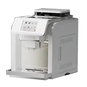 Utilisation facile Machine à café automatique One Touch Espresso et Latte Mode écran tactile en acier inoxydable
