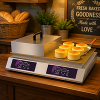 Machine à crêpes professionnelle en cuivre pur épaissi, style wok, à température constante CNC, pour snack-bars