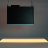 Panneau de lumière LED moderne et sain, ciel bleu artificiel, plafond, lumière du soleil naturelle virtuelle, LED SMD 2835