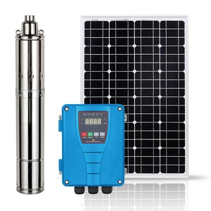 3 Inches 120W <strong>Solar</strong> Powered 24V DC Brushless Stainless Steel Borehole Deep Well <strong>Pump</strong> Screw <strong>Pump</strong> <strong>Solar</strong> <strong>Pump</strong> - Product Image 1