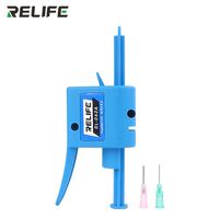 RELIFE RL-062A Distributeur universel de tubes 10CC pour réparation de téléphones, masque de soudure UV, huile, adhésif structurel, aiguille de distribution facilitant le travail