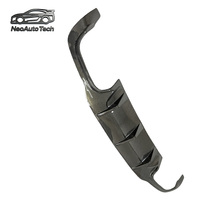 Nouveau diffuseur arrière en fibre de carbone style AMG pour Mercedes Classe C W204, avec vis de fixation, pour modèles 2011-2014, compatible avec la Classe C63 W204